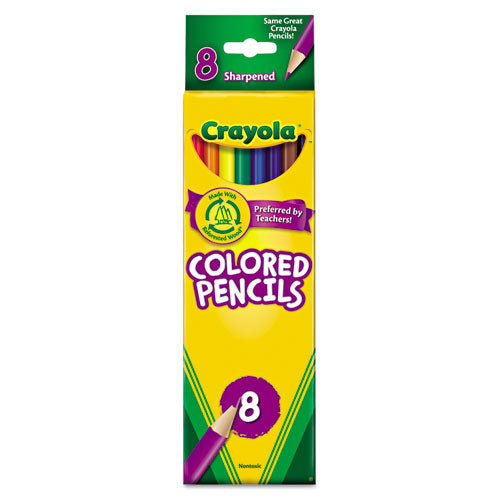 PENCIL,COLOR,8/ST,AST
