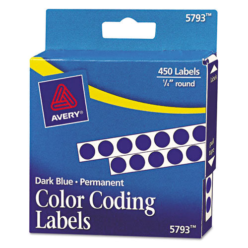 LABEL,.25RND,450/PK,DBE