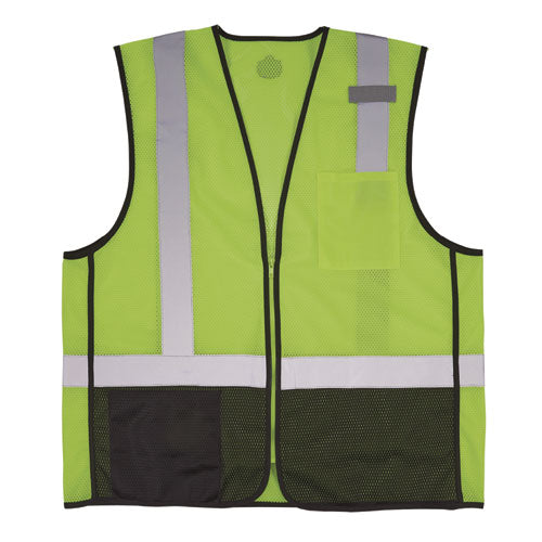 VEST,8210ZBK LIME S/M
