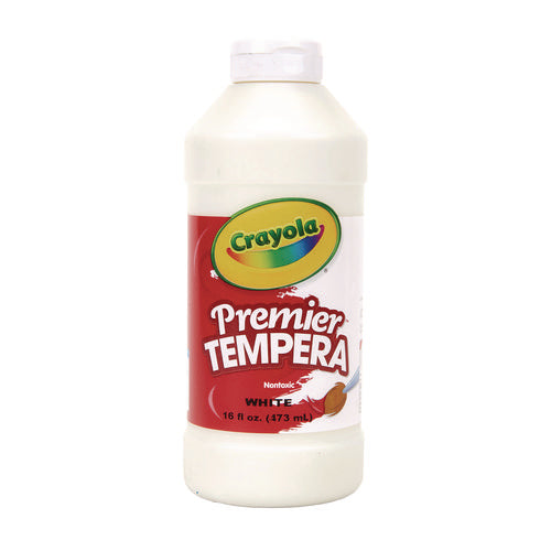PAINT,16 OZ TEMPRA,WHT