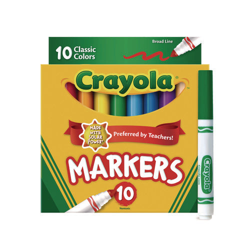 MARKER,REG,10CT,BL,AST