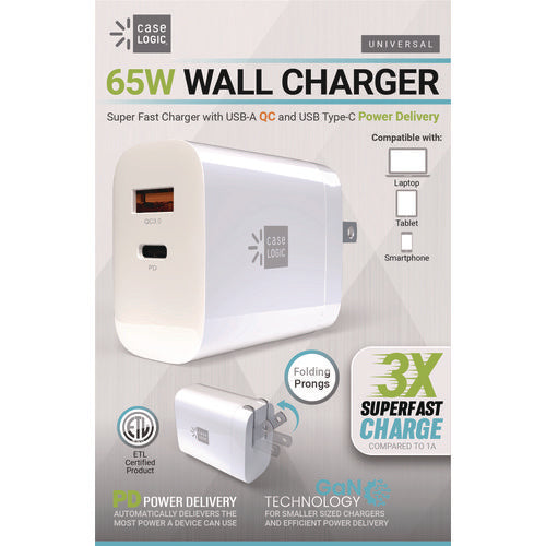 CHARGER,65W WALL CHARG,WH