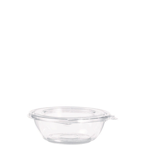 BOWL,8OZ,W/FLAT LID,CLR