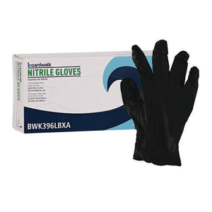 GLOVES,NITRILE,PF,LGE,BK