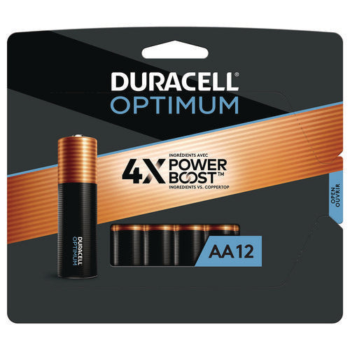 BATTERY,OPTIMUM AA,12/PK