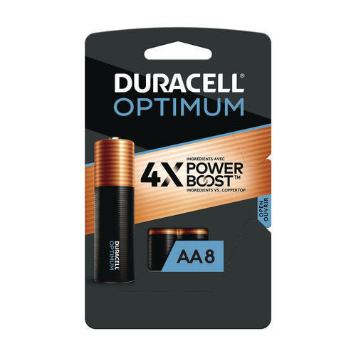 BATTERY,OPTIMUM,AA,8/PK