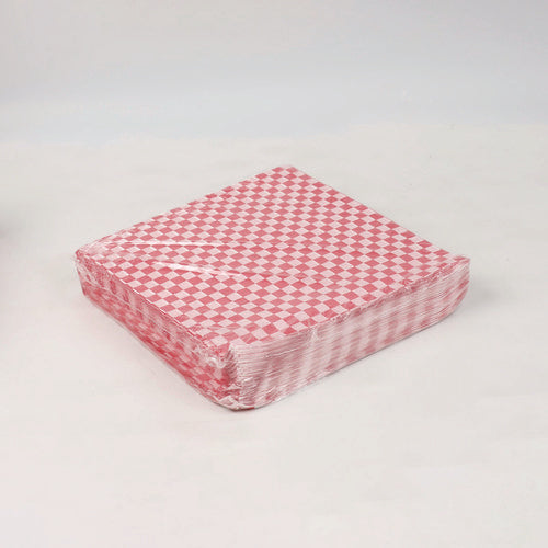 WRAP,RD CHCK,12X12,GR,5K