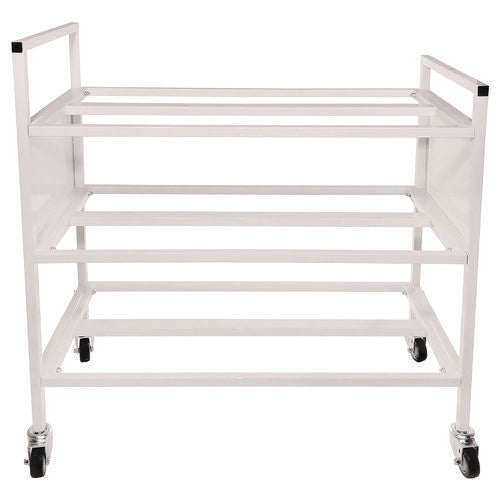 CART,DOUBLE WIDE BALL,WH