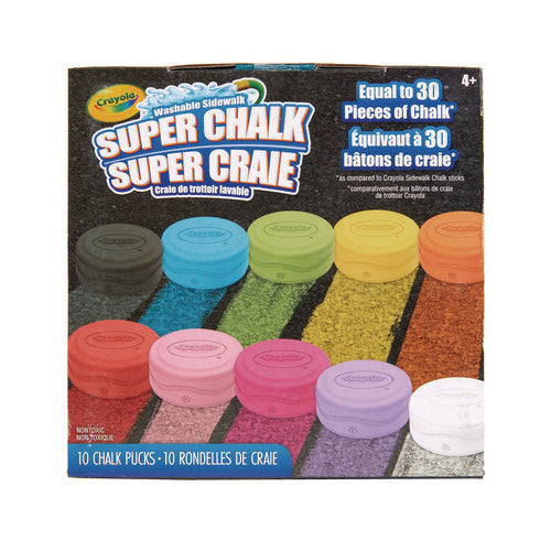 CHALK,WSH DSC,10/BX,AST