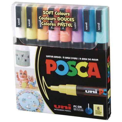 MARKER,PC3M,SFTCLR,8C,AST