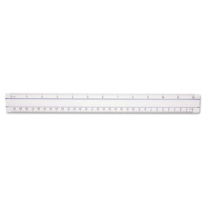 RULER,12" MAGNIFYING,CLR