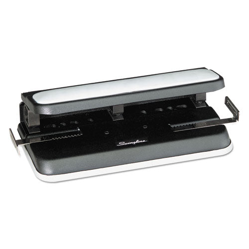 PUNCH,3HOLE,32SHCAP,BK/GY