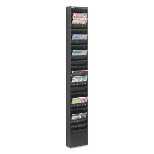 RACK,MAGAZINE,23 PCKT,BK