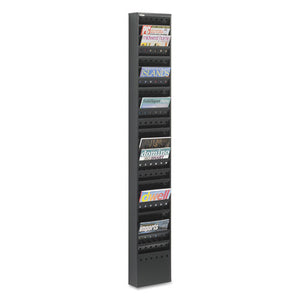 RACK,MAGAZINE,23 PCKT,BK