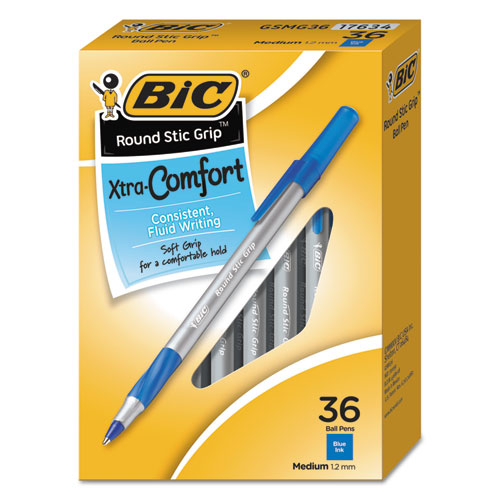 PEN,ROUND STIC GRIP,BE
