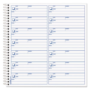 FORM,VOICE MSG LOG,WE
