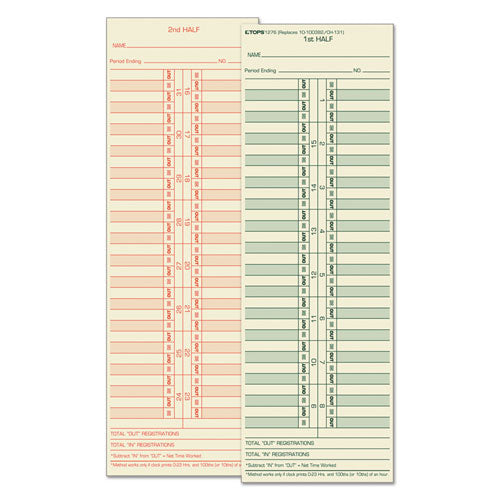 CARD,TIME,CH-131,500BX