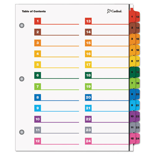 DIVIDER,ONESTEP,24TAB,AST