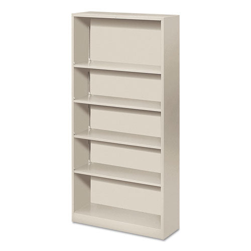 BOOKCASE,METL,71X34.5,LGY