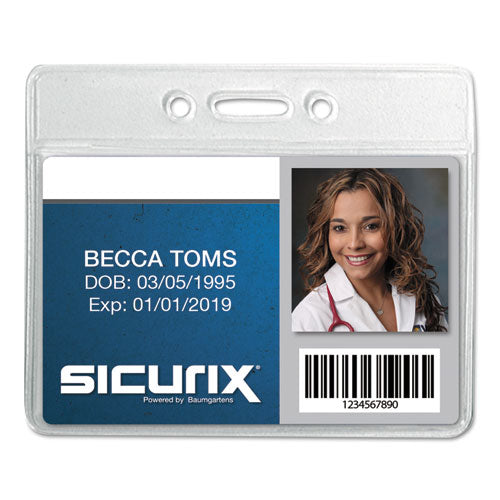 BADGE,HOLDERS,12/PK,CLR