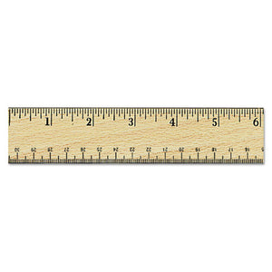RULER,WOOD,12"DBLE EDGE