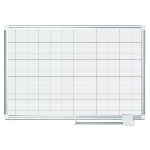BOARD,PLNR,36X24 GRID,WH
