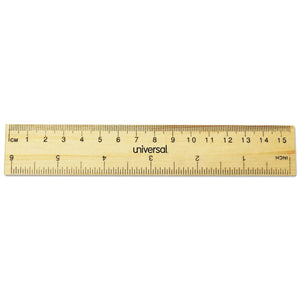 RULER,6",WOOD,2/PK