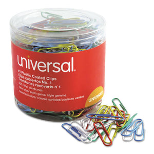 CLIP,#1 VINYL,ASTD,500/PK