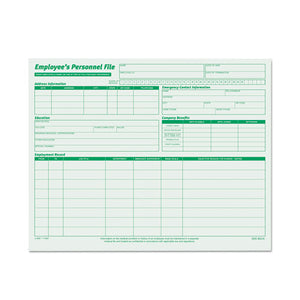 FORM,FOLDER,EMPL REC,20PK