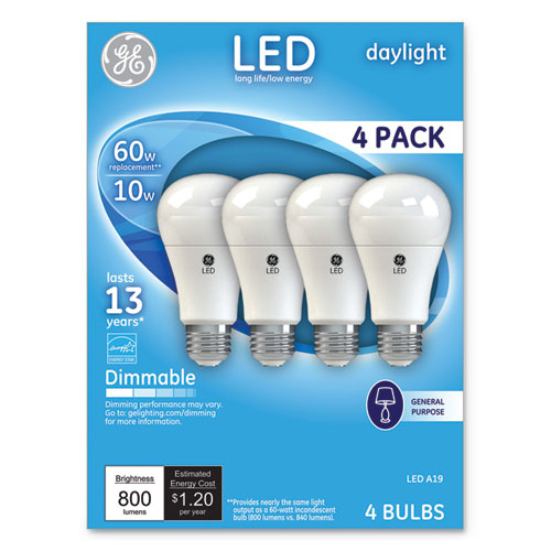 BULB,REVEAL,10.5W,A19,4PK