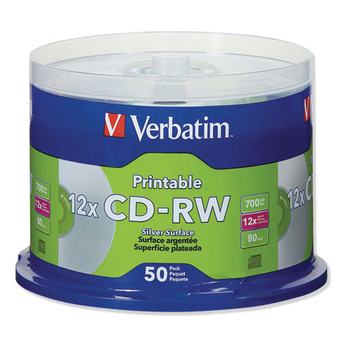 DISC,CDRW,PRT,12X,SR,50PK