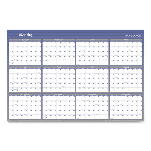 CALENDAR,2SIDED,ERASABLE