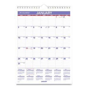 CALENDAR,WALL,MLY,8X11
