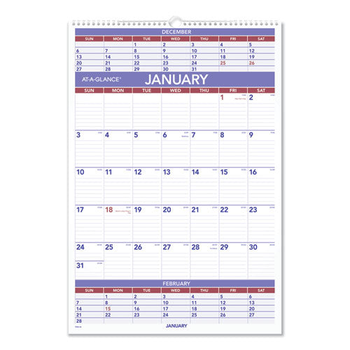 CALENDAR,WALL,15.5X22.75
