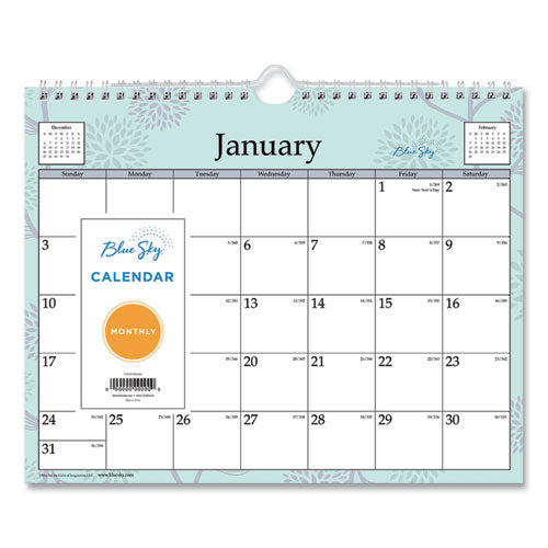 CALENDAR,WALL,RUE,11X8.75