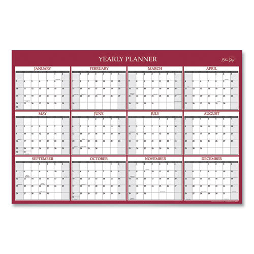 CALENDAR,LAMNTD,36X24,RD
