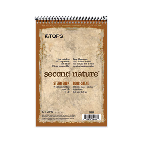 BOOK,STENO,GREGG,80SH,WE