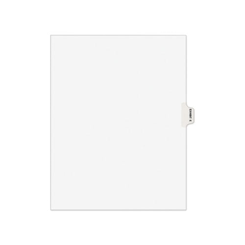 INDEX,SIDE 1/10 EX E 25PK