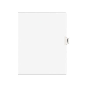 INDEX,SIDE 1/10 EX E 25PK