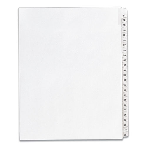 INDEX,ALLSTATE 51-75,WHT