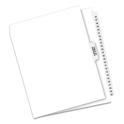 INDEX,SDE TABD,26-50,LTR