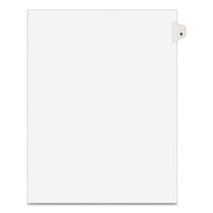 TAB,SIDE,LTR,TAB B,25/PK