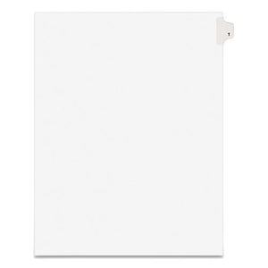 INDEX,LTR,SIDE1,25/PK,WHT