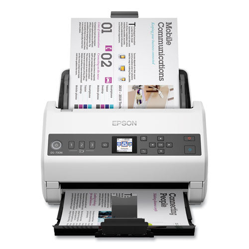 Designed for ease and versatility this network document scanner ...