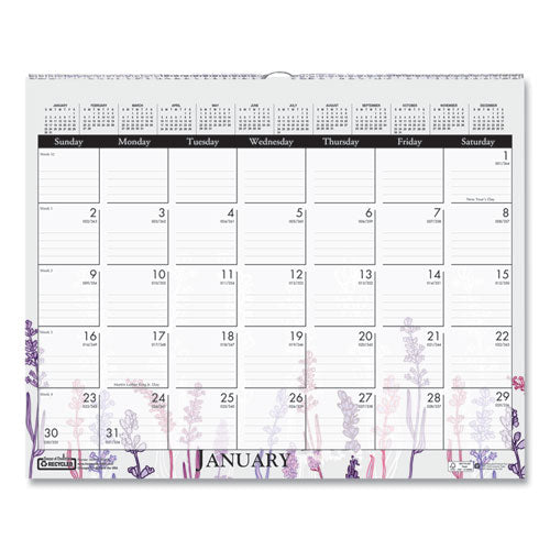 CALENDAR,WALL,WLDFLWR,AST