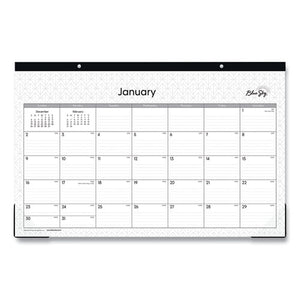 DESK PAD,17X11,CLASSIC,RD