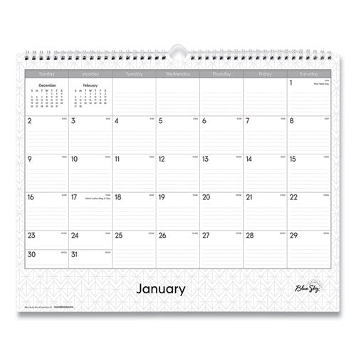 CALENDAR,WALL,15X12,RD