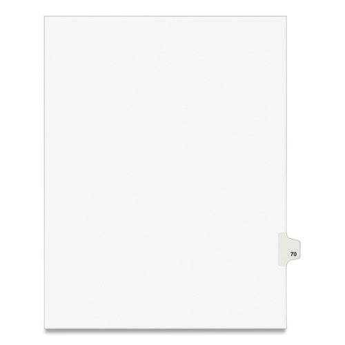 INDEX,SD,LTR,WHT,70,25/PK