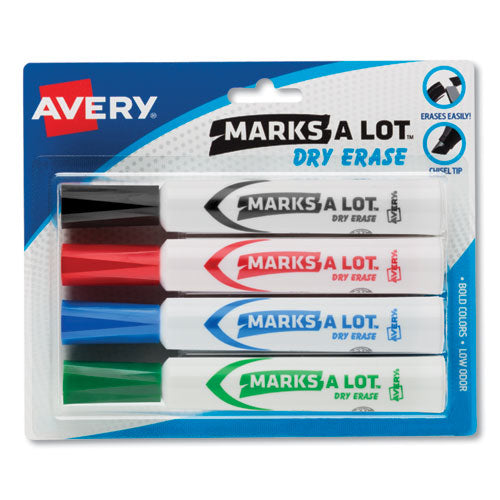 MARKER,DRY ERASE,4/SET