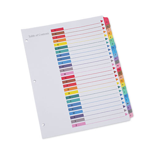 INDEX,LTR,A-Z,COL,WE